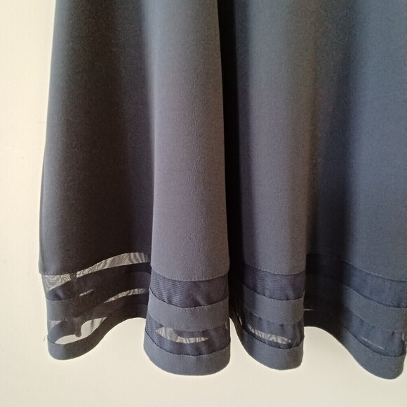 EUC ✨ CALVIN KLEIN -Sleeveless Round Neck Fit Flare A Line Dress  Size 8 - Picture 3 of 5